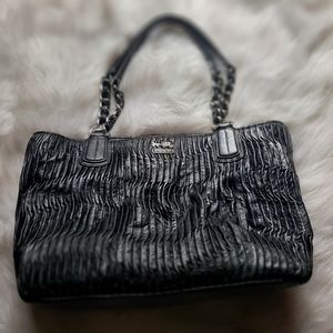 Coach bag- Madison- Gathered Leather